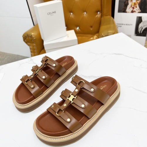 Cheap Celine Slippers For Women #1209943 Replica Wholesale [$85.00 USD] [ITEM#1209943] on Replica Celine Slippers