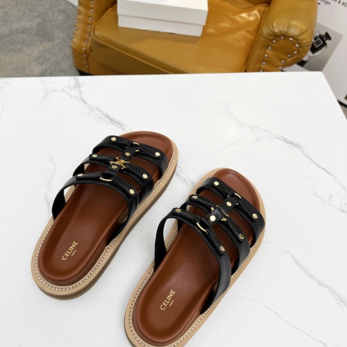 Cheap Celine Slippers For Women #1209945 Replica Wholesale [$85.00 USD] [ITEM#1209945] on Replica Celine Slippers