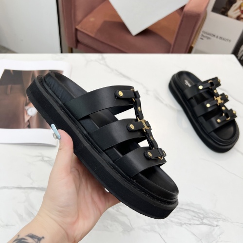 Cheap Celine Slippers For Women #1209946 Replica Wholesale [$85.00 USD] [ITEM#1209946] on Replica Celine Slippers