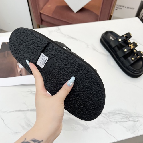 Cheap Celine Slippers For Women #1209946 Replica Wholesale [$85.00 USD] [ITEM#1209946] on Replica Celine Slippers