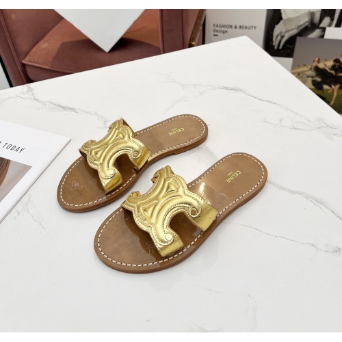 Cheap Celine Slippers For Women #1209948 Replica Wholesale [$85.00 USD] [ITEM#1209948] on Replica Celine Slippers