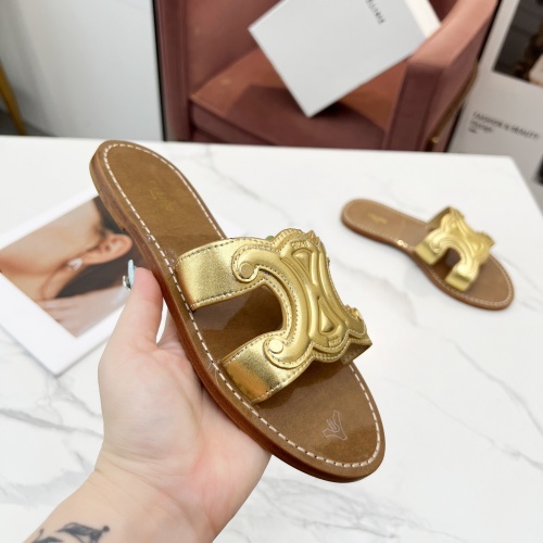 Cheap Celine Slippers For Women #1209948 Replica Wholesale [$85.00 USD] [ITEM#1209948] on Replica Celine Slippers