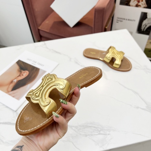 Cheap Celine Slippers For Women #1209948 Replica Wholesale [$85.00 USD] [ITEM#1209948] on Replica Celine Slippers