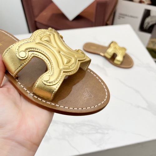 Cheap Celine Slippers For Women #1209948 Replica Wholesale [$85.00 USD] [ITEM#1209948] on Replica Celine Slippers