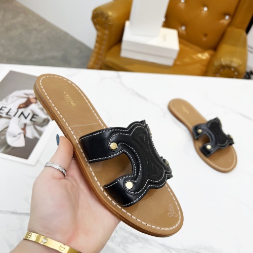 Cheap Celine Slippers For Women #1209950 Replica Wholesale [$85.00 USD] [ITEM#1209950] on Replica Celine Slippers