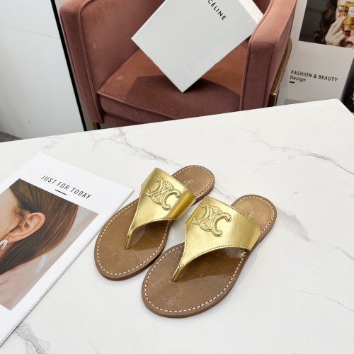 Cheap Celine Slippers For Women #1209953 Replica Wholesale [$85.00 USD] [ITEM#1209953] on Replica Celine Slippers