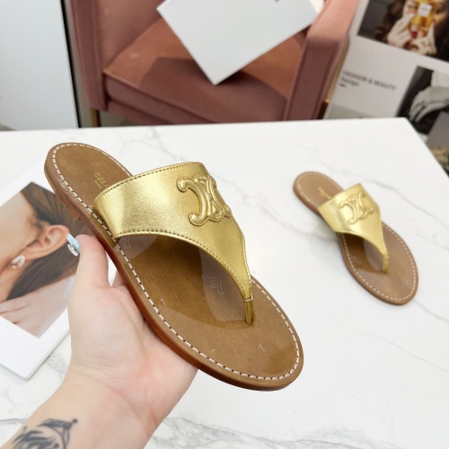 Cheap Celine Slippers For Women #1209953 Replica Wholesale [$85.00 USD] [ITEM#1209953] on Replica Celine Slippers