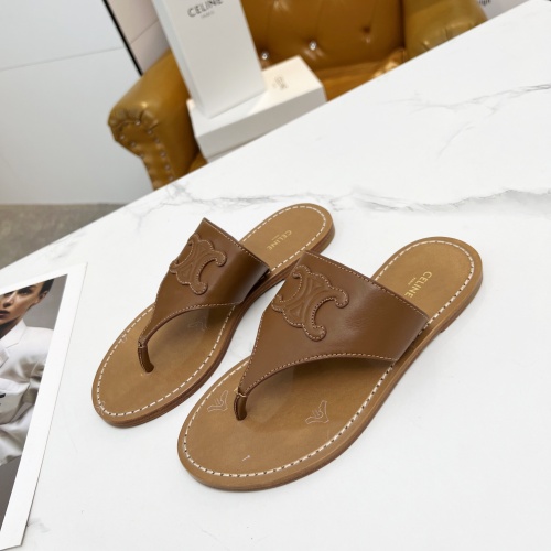 Cheap Celine Slippers For Women #1209956 Replica Wholesale [$85.00 USD] [ITEM#1209956] on Replica Celine Slippers