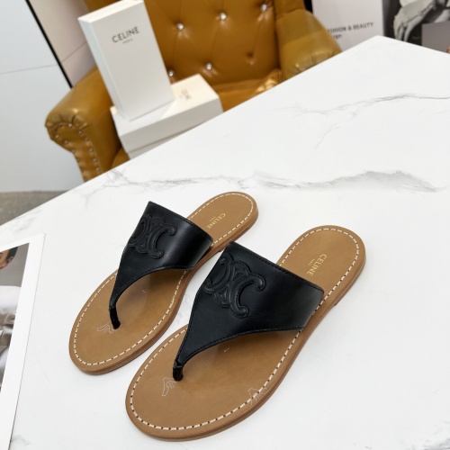 Cheap Celine Slippers For Women #1209957 Replica Wholesale [$85.00 USD] [ITEM#1209957] on Replica Celine Slippers