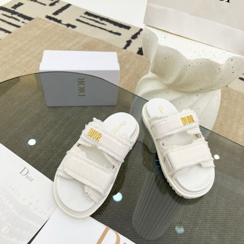 Cheap Christian Dior Slippers For Women #1209958 Replica Wholesale [$92.00 USD] [ITEM#1209958] on Replica Christian Dior Slippers