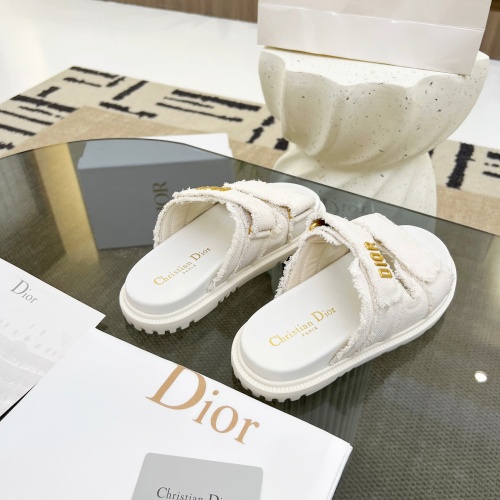 Cheap Christian Dior Slippers For Women #1209958 Replica Wholesale [$92.00 USD] [ITEM#1209958] on Replica Christian Dior Slippers