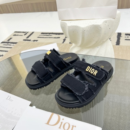 Cheap Christian Dior Slippers For Women #1209959 Replica Wholesale [$92.00 USD] [ITEM#1209959] on Replica Christian Dior Slippers