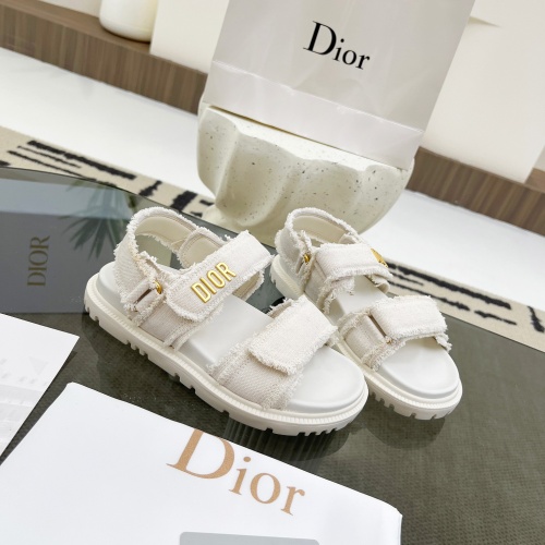 Cheap Christian Dior Sandal For Women #1209962 Replica Wholesale [$96.00 USD] [ITEM#1209962] on Replica Christian Dior Sandal