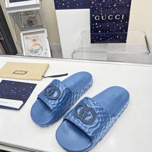 Cheap Gucci Slippers For Men #1209973 Replica Wholesale [$60.00 USD] [ITEM#1209973] on Replica Gucci Slippers