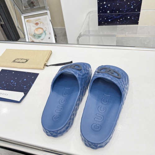 Cheap Gucci Slippers For Men #1209973 Replica Wholesale [$60.00 USD] [ITEM#1209973] on Replica Gucci Slippers