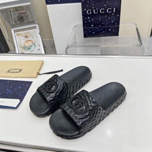 Cheap Gucci Slippers For Men #1209978 Replica Wholesale [$60.00 USD] [ITEM#1209978] on Replica Gucci Slippers