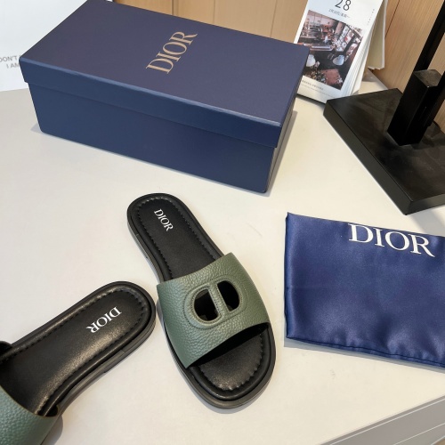 Cheap Christian Dior Slippers For Men #1210004 Replica Wholesale [$80.00 USD] [ITEM#1210004] on Replica Christian Dior Slippers