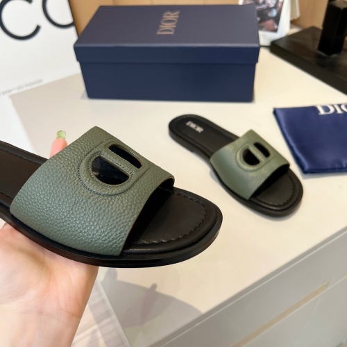 Cheap Christian Dior Slippers For Men #1210004 Replica Wholesale [$80.00 USD] [ITEM#1210004] on Replica Christian Dior Slippers