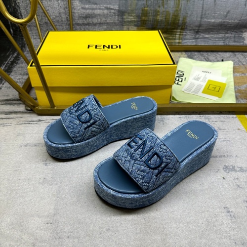 Cheap Fendi Slippers For Women #1210010 Replica Wholesale [$85.00 USD] [ITEM#1210010] on Replica Fendi Slippers