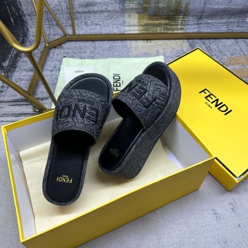 Cheap Fendi Slippers For Women #1210012 Replica Wholesale [$85.00 USD] [ITEM#1210012] on Replica Fendi Slippers