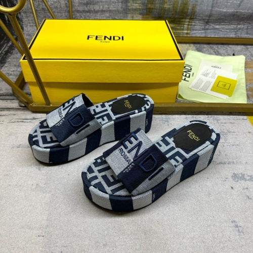 Cheap Fendi Slippers For Women #1210014 Replica Wholesale [$85.00 USD] [ITEM#1210014] on Replica Fendi Slippers