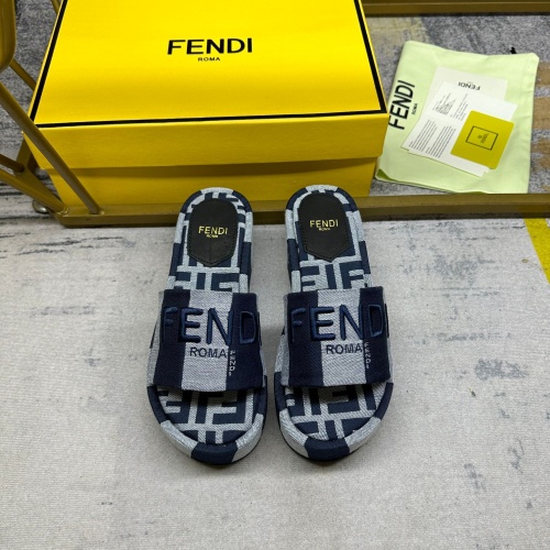 Cheap Fendi Slippers For Women #1210014 Replica Wholesale [$85.00 USD] [ITEM#1210014] on Replica Fendi Slippers