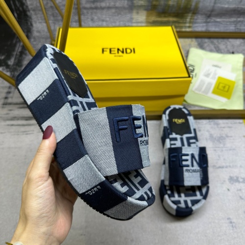 Cheap Fendi Slippers For Women #1210014 Replica Wholesale [$85.00 USD] [ITEM#1210014] on Replica Fendi Slippers