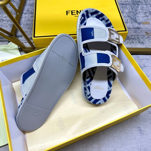 Cheap Fendi Slippers For Women #1210018 Replica Wholesale [$85.00 USD] [ITEM#1210018] on Replica Fendi Slippers