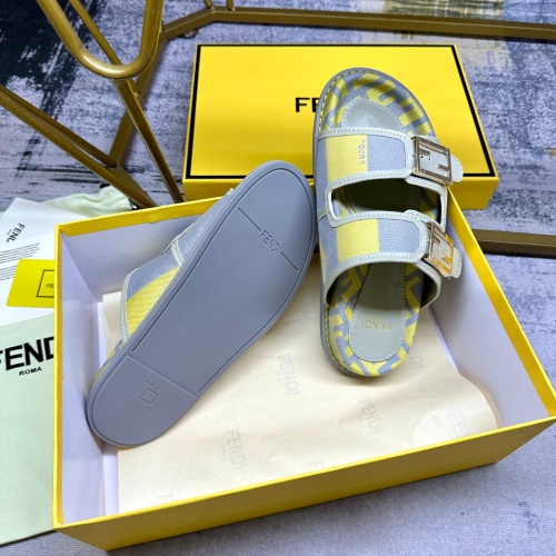 Cheap Fendi Slippers For Women #1210022 Replica Wholesale [$85.00 USD] [ITEM#1210022] on Replica Fendi Slippers