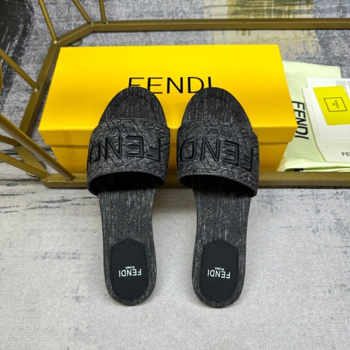 Cheap Fendi Slippers For Women #1210034 Replica Wholesale [$80.00 USD] [ITEM#1210034] on Replica Fendi Slippers