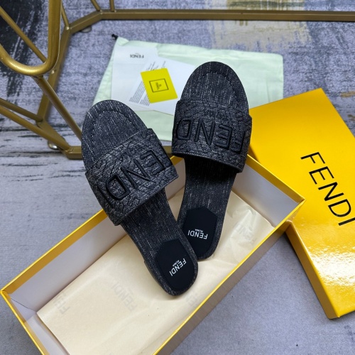 Cheap Fendi Slippers For Women #1210034 Replica Wholesale [$80.00 USD] [ITEM#1210034] on Replica Fendi Slippers