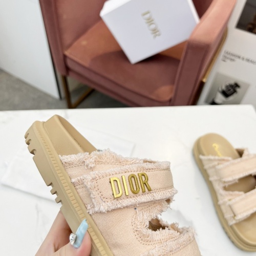 Cheap Christian Dior Slippers For Women #1210043 Replica Wholesale [$92.00 USD] [ITEM#1210043] on Replica Christian Dior Slippers