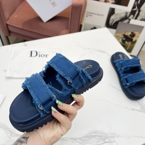 Cheap Christian Dior Slippers For Women #1210045 Replica Wholesale [$92.00 USD] [ITEM#1210045] on Replica Christian Dior Slippers