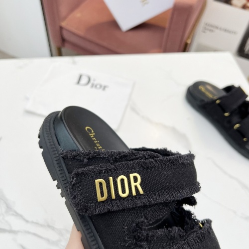 Cheap Christian Dior Slippers For Women #1210046 Replica Wholesale [$92.00 USD] [ITEM#1210046] on Replica Christian Dior Slippers