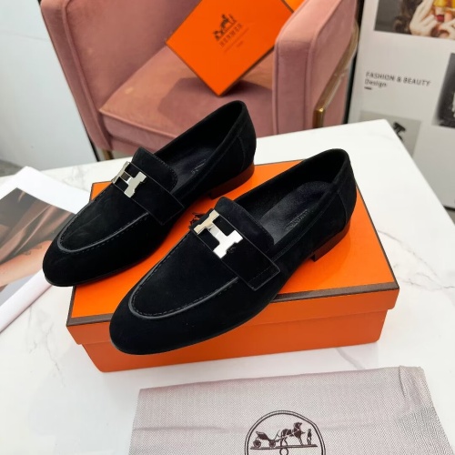 Cheap Hermes Leather Shoes For Women #1210092 Replica Wholesale [$96.00 USD] [ITEM#1210092] on Replica Hermes Leather Shoes