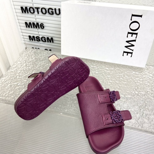 Cheap LOEWE Slippers For Men #1210141 Replica Wholesale [$108.00 USD] [ITEM#1210141] on Replica LOEWE Slippers