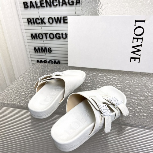 Cheap LOEWE Slippers For Men #1210144 Replica Wholesale [$108.00 USD] [ITEM#1210144] on Replica LOEWE Slippers