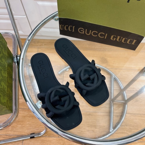 Cheap Gucci Slippers For Women #1210171 Replica Wholesale [$52.00 USD] [ITEM#1210171] on Replica Gucci Slippers