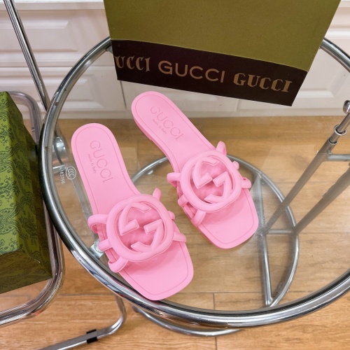 Cheap Gucci Slippers For Women #1210172 Replica Wholesale [$52.00 USD] [ITEM#1210172] on Replica Gucci Slippers