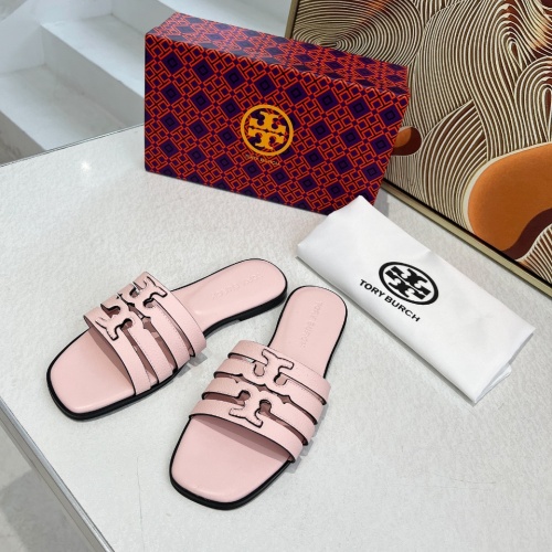 Cheap Tory Burch TB Slippers For Women #1210180 Replica Wholesale [$82.00 USD] [ITEM#1210180] on Replica Tory Burch TB Slippers