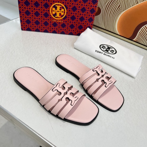 Cheap Tory Burch TB Slippers For Women #1210180 Replica Wholesale [$82.00 USD] [ITEM#1210180] on Replica Tory Burch TB Slippers