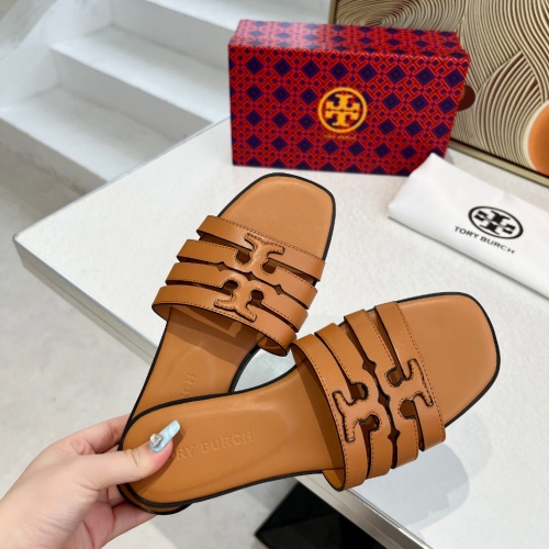 Cheap Tory Burch TB Slippers For Women #1210182 Replica Wholesale [$82.00 USD] [ITEM#1210182] on Replica Tory Burch TB Slippers