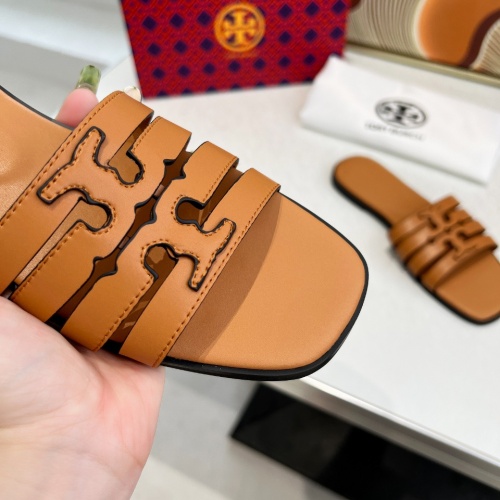 Cheap Tory Burch TB Slippers For Women #1210182 Replica Wholesale [$82.00 USD] [ITEM#1210182] on Replica Tory Burch TB Slippers