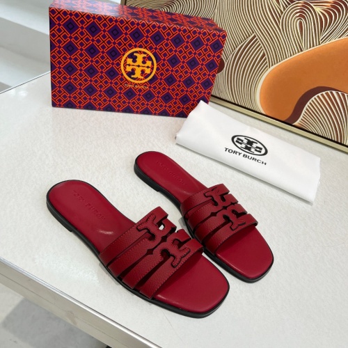 Cheap Tory Burch TB Slippers For Women #1210183 Replica Wholesale [$82.00 USD] [ITEM#1210183] on Replica Tory Burch TB Slippers