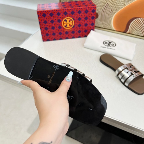 Cheap Tory Burch TB Slippers For Women #1210185 Replica Wholesale [$82.00 USD] [ITEM#1210185] on Replica Tory Burch TB Slippers