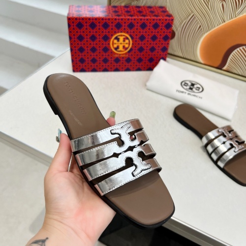 Cheap Tory Burch TB Slippers For Women #1210185 Replica Wholesale [$82.00 USD] [ITEM#1210185] on Replica Tory Burch TB Slippers