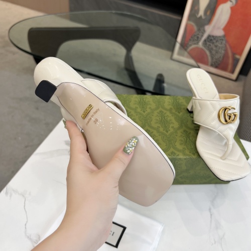 Cheap Gucci Slippers For Women #1210203 Replica Wholesale [$85.00 USD] [ITEM#1210203] on Replica Gucci Slippers