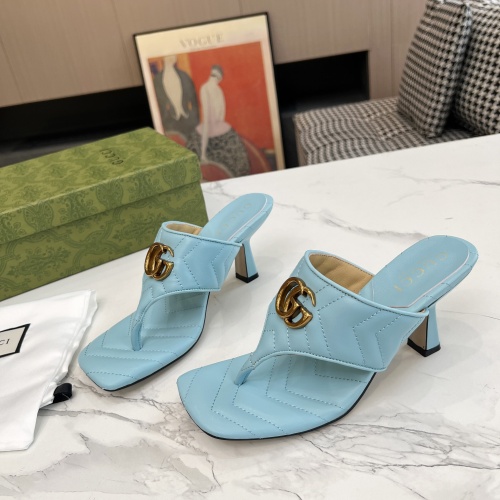 Cheap Gucci Slippers For Women #1210205 Replica Wholesale [$85.00 USD] [ITEM#1210205] on Replica Gucci Slippers