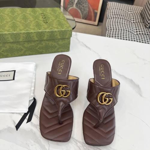 Cheap Gucci Slippers For Women #1210207 Replica Wholesale [$85.00 USD] [ITEM#1210207] on Replica Gucci Slippers