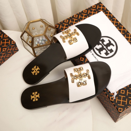 Cheap Tory Burch TB Slippers For Women #1210209 Replica Wholesale [$92.00 USD] [ITEM#1210209] on Replica Tory Burch TB Slippers